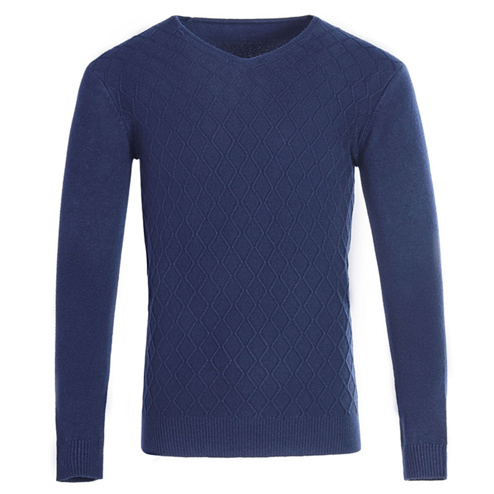 Men's Casual Round Neck Pullover Knitwear 82243389M