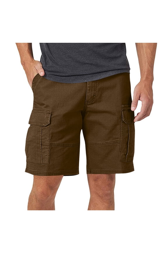 Men's Wyatt Stretch Cargo Short,Coffee,Big and Tall Men XL