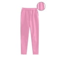 thumbnail image 1 of DPTALR George Women's Straight Leg Casual Pants,Drawstring,with Pocket,Pink,Size XXXL, 1 of 5