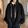 thumbnail image 1 of DPTALR George Zip Up Cardigan Sweatshirts Long Sleeve Lightweight Hoodie Oversized Casual Hoodies Sweater Fashion Jackets Black Big and Tall Men M, 1 of 6