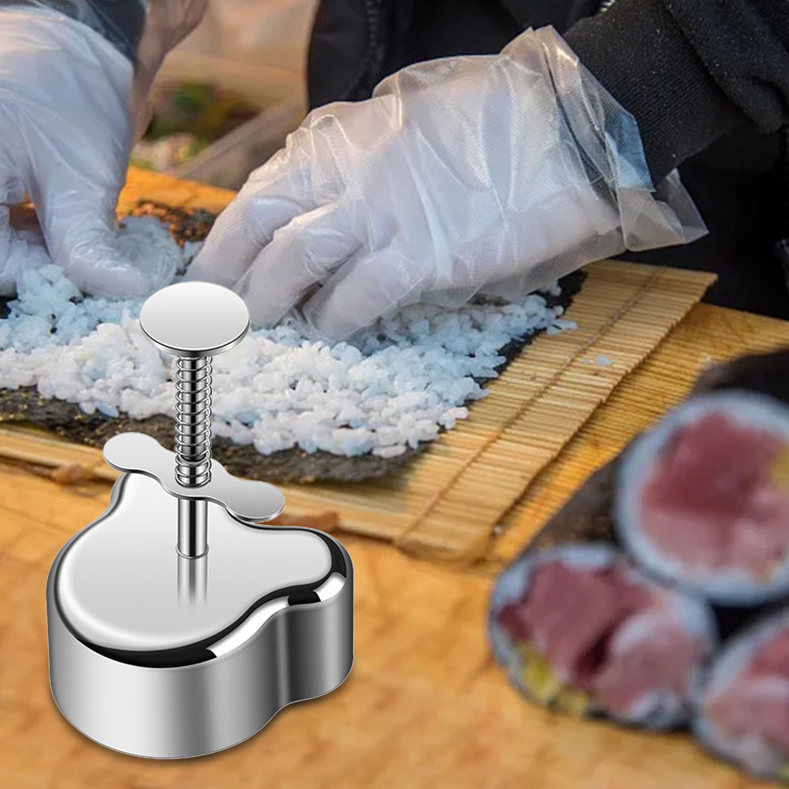 DPTALR Ice Cube Tray Stainless Steel Mold Stainless Steel Sandwich