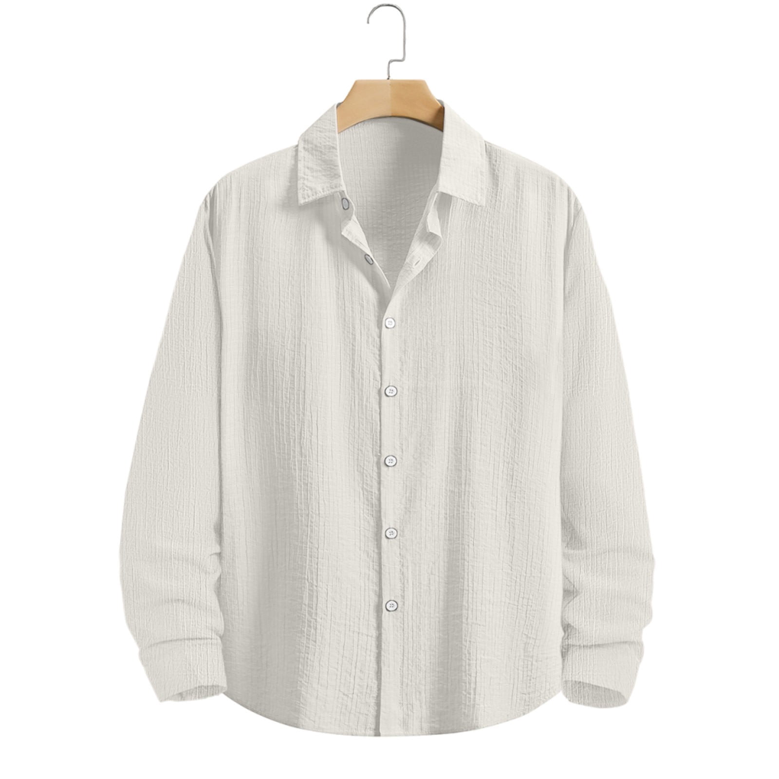 DPTALR Men's Summer Casual Round Neck Short Sleeve Shirt Tops,White,Big ...