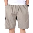 thumbnail image 1 of DPTALR Men's Summer Casual Sports Cargo Shorts, Loose Straight Fit Mid-Length with Multiple Pockets,Gray,Big and Tall Men XXXXL, 1 of 7