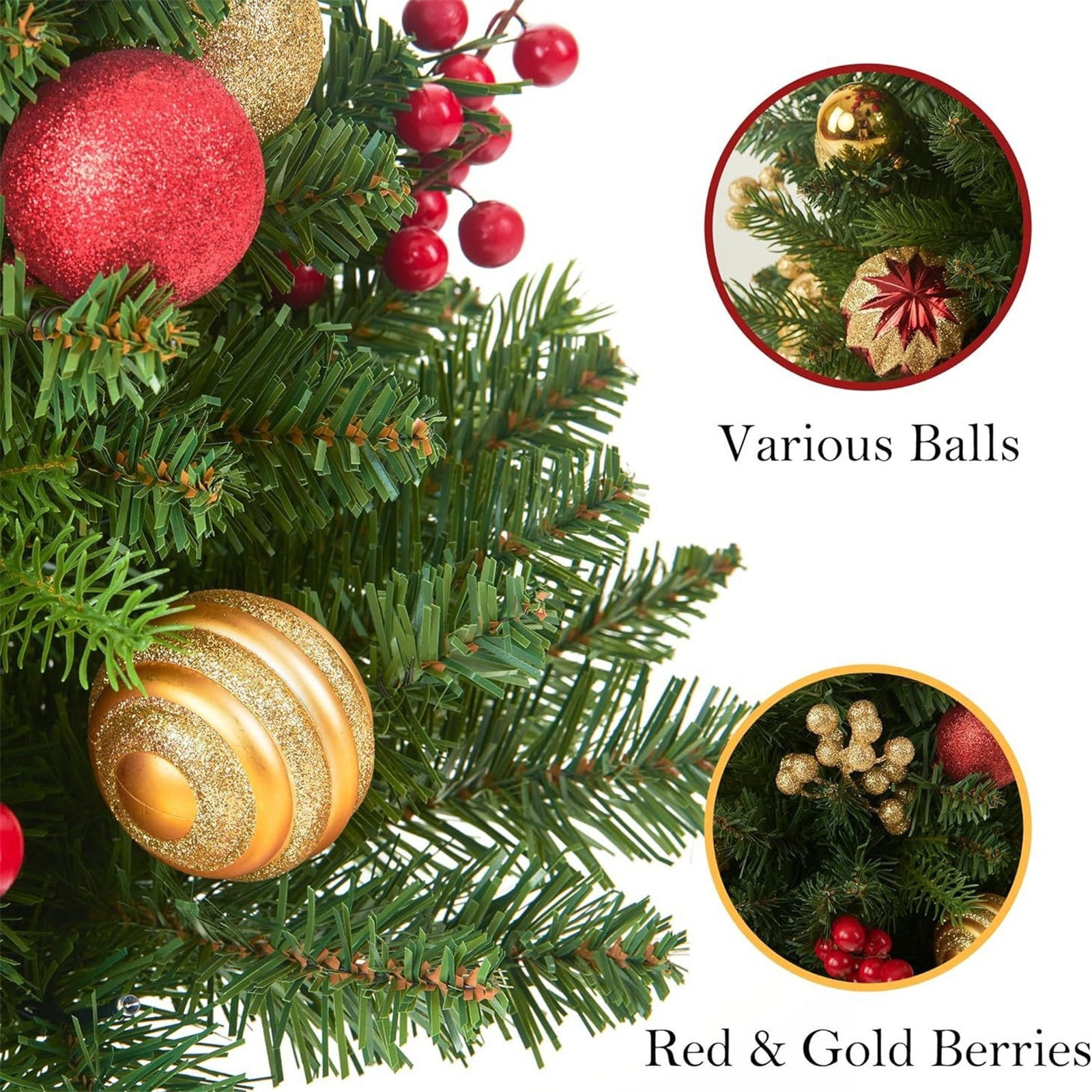 DPTALR Outdoor Christmas Decorations 2025 New Add Lights To The