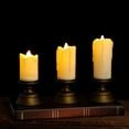 DPTALR Outdoor LED Candles Flameless Votive Candles Wedding Decoions