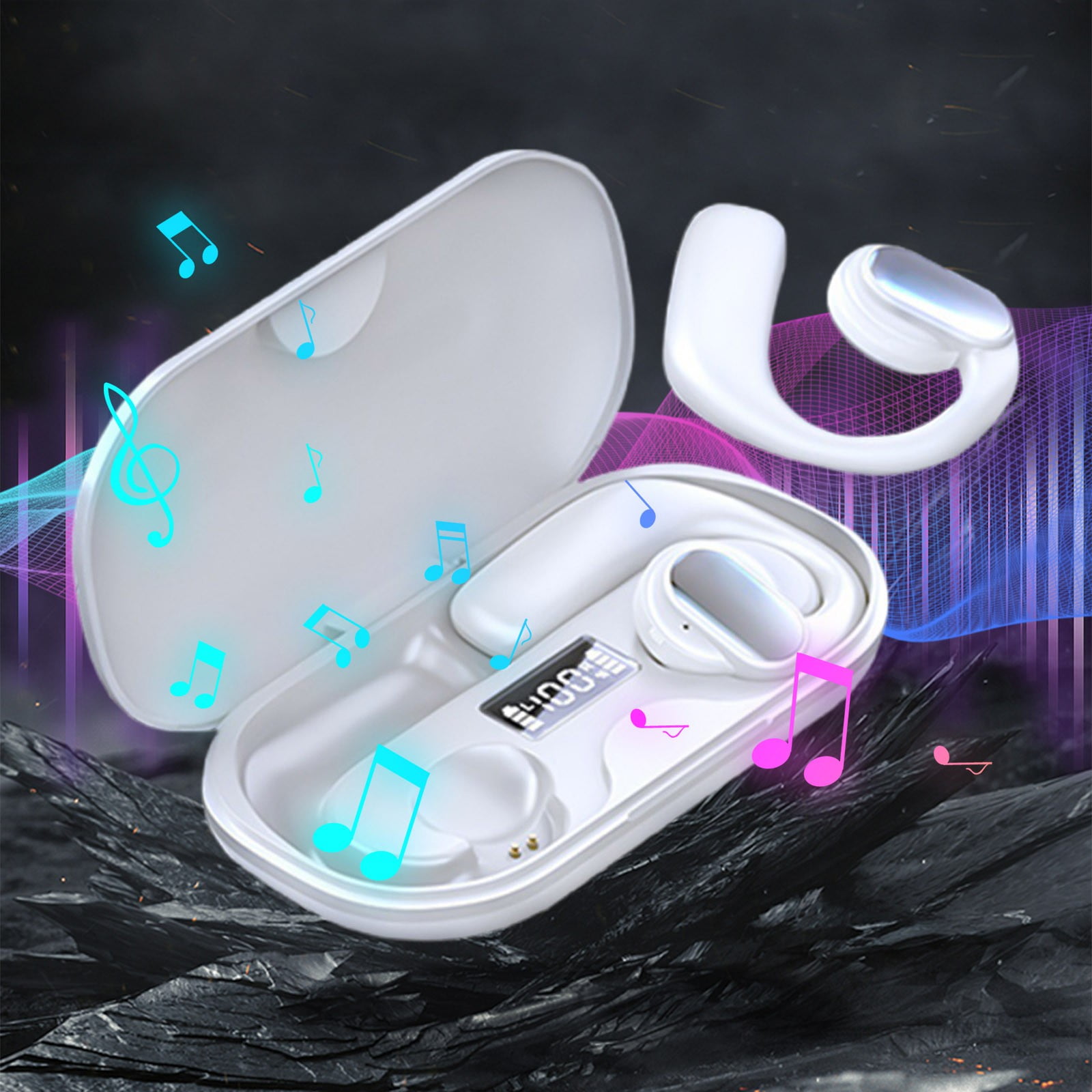 Talkbuds Qinux Traducteur 144 Langues - Écouteurs Traduction Temps Réel, Bluetooth 5.4, Antibruit, Parfaits Pour Voyages Et Affaires - 2