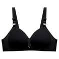 thumbnail image 1 of DPTALR Womens Dailywear Bars Embroidered Glossy Comfortable Breathable Bra Underwear No Rims, 1 of 8