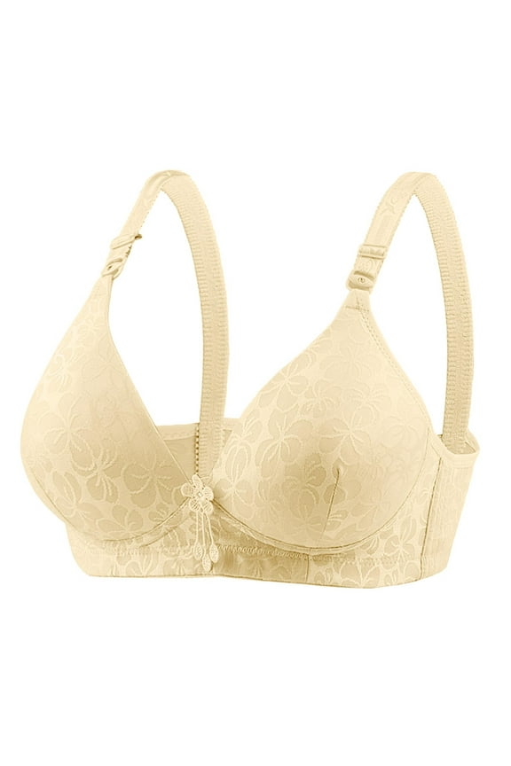 Womens Dailywear Bars Lace Beauty Back Strap Wrap Plus Size Bra Underwear