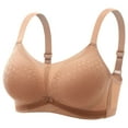 thumbnail image 1 of DPTALR Womens Dailywear Bars Solid Lace Bras Plus Size Underwear Bralette Bras Comfortable Bra, 1 of 2