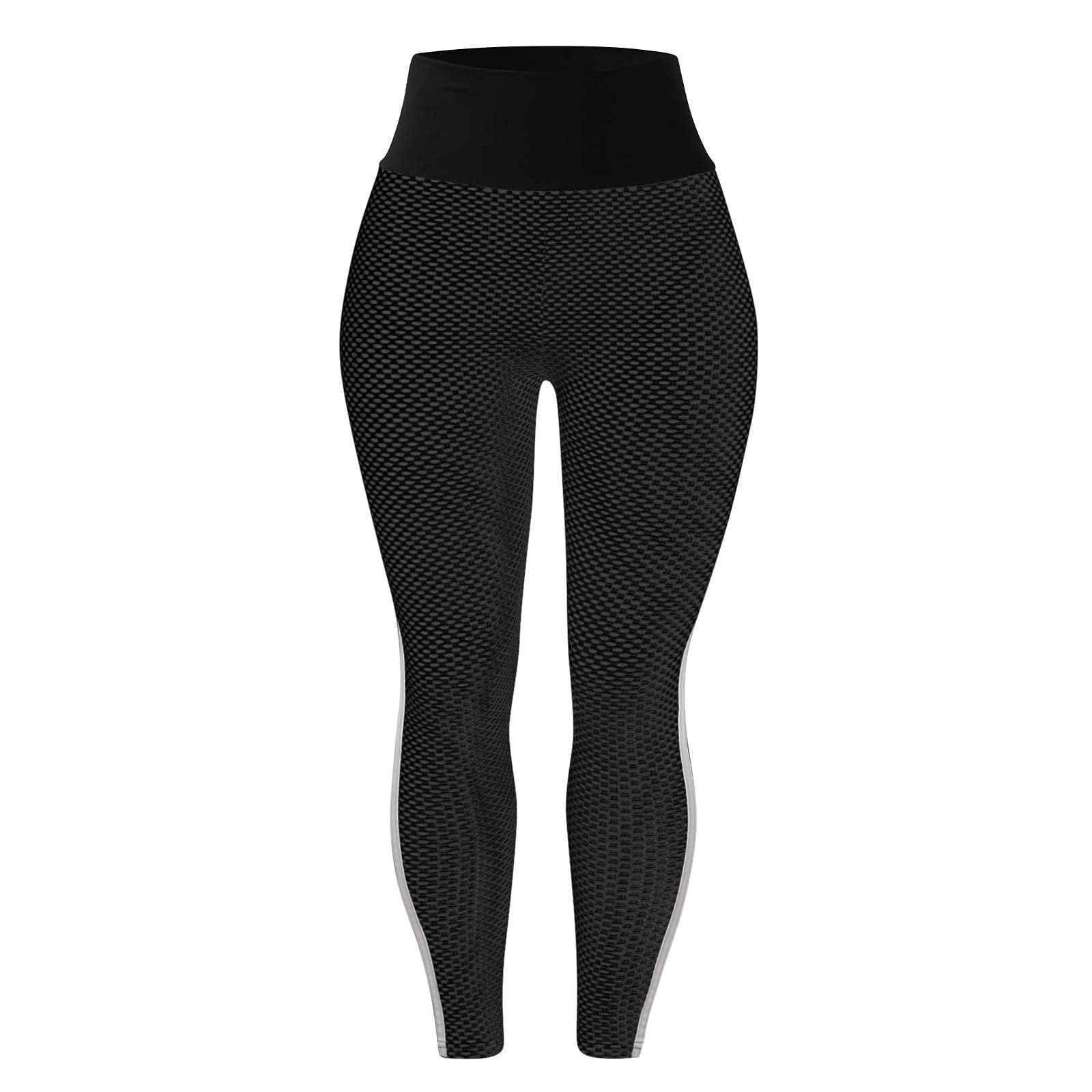 DPTALR Womens Plus Size Skinny Yoga Pants Scrunch Butt Lifting Workout ...