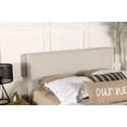 thumbnail image 1 of DPlus Upholstered Headboard Sand, 1 of 3