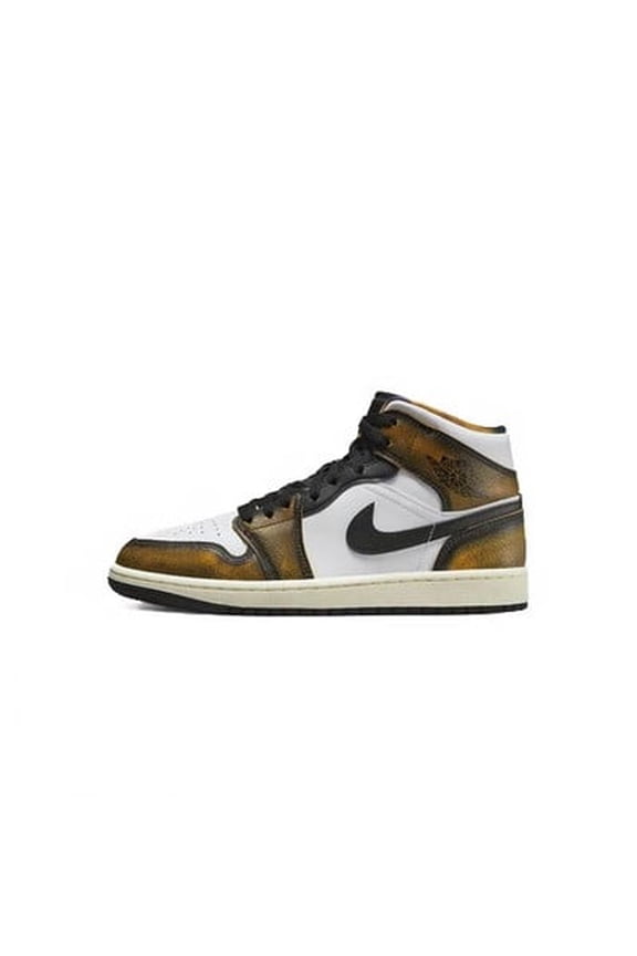 [DQ8417-071] Men's Jordan 1 Mid SE Orange Wear Away