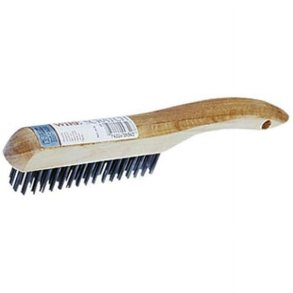 DQB 11395 4 x 16 Rows Shoe Handle Wire Brush
