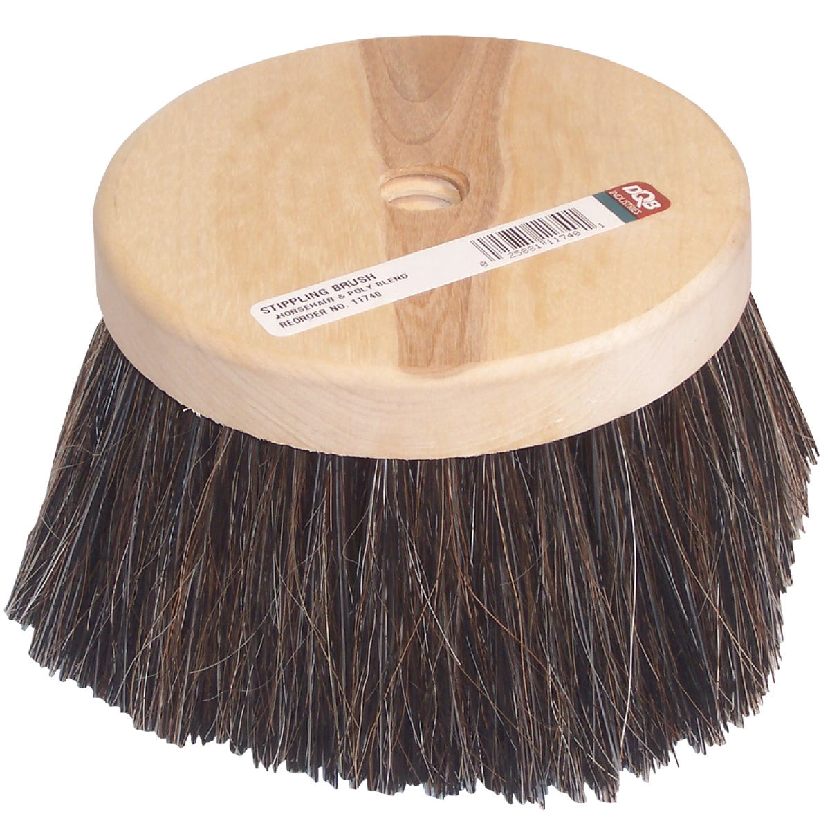 DQB Industries Stippling Texture Paint Brush Stipple Round Brush - 5-1/2 In.