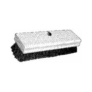 DQB Industries Acid Scrub Brush - Tapered Hole, Hard Wood Handle, Tampico Bristles - 8 In