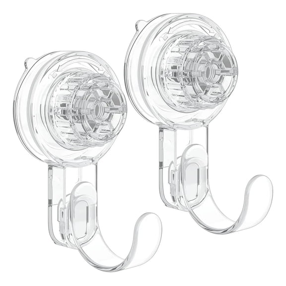 DQQ153 Transparent crown hook, suction cup crown hook