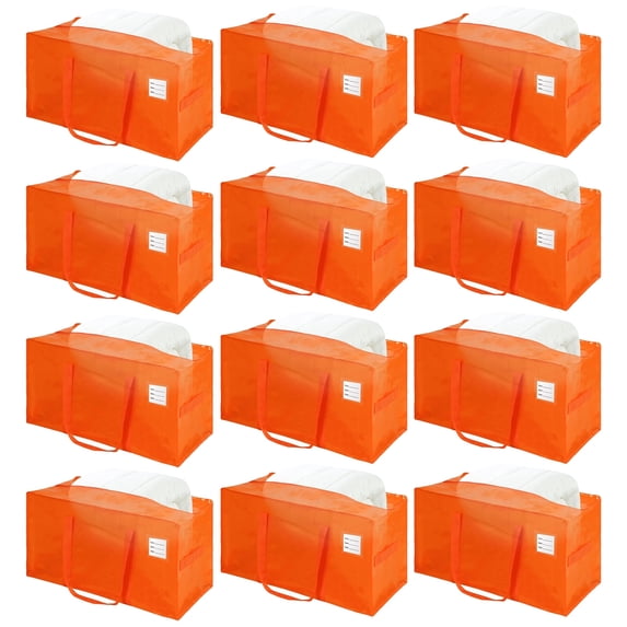 Box Packing Solution DQQKMM 12 Pack Extra Large Moving Bags Heavy Duty with Zippers ...