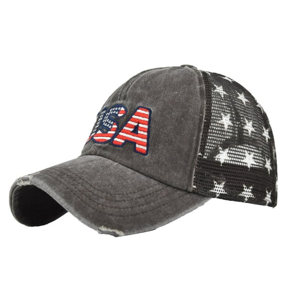 DQRPSEETB Ball Cap Women Men Sun Hat Star Embroidery Cotton Baseball Cap Trucker Hat Hip Hop Hat Gym Cap