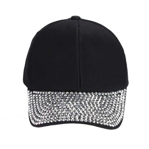 DQRPSEETB Ball Cap Womens Hat Rhinestone Shaped Snapback Cap Baseball Baseball Caps Gym Cap