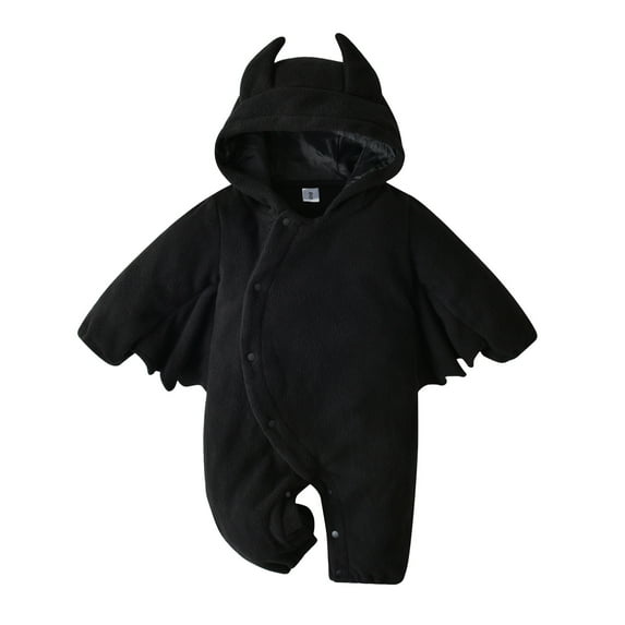 DQRPSEETB Bodysuit Clothing Kids Halloween Bat Outfits Baby Boys Girls Halloween Romper One Piece Jumpsuit Bats Toddler Bodysuit Pants Set