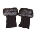 thumbnail image 1 of DQRPSEETB Boot Socks Pairs Warmers Boot Womens Winter Topper Leg 2 Plush Knit Socks Slipper Socks for Woman, 1 of 5