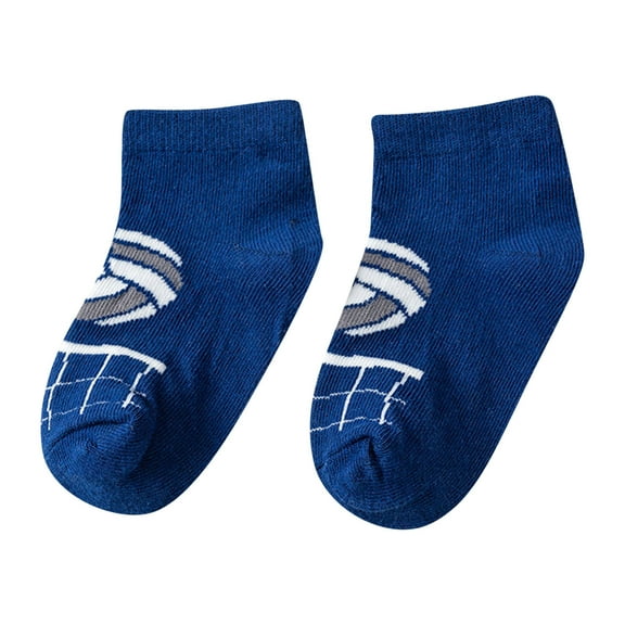 DQRPSEETB Children Socks Fashion Trend New Pattern Football Baseball Football Pattern Summer Thin Comfortable Cute Socks Toddler Socks 4t-5t,Black Crew Socks Blue 1-2 Years Old