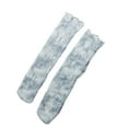 thumbnail image 1 of DQRPSEETB Fashion Women Mesh Ladies Breathability Lace Thin Socks Women's Stockings Long Socks,No Show Socks Grey, 1 of 2