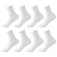 thumbnail image 1 of DQRPSEETB Mesh Mid Tube Socks Men's Summer Socks Black Thin Breathable Sweat Absorbing Business Socks No Show Socks Men,Golf Socks White, 1 of 5