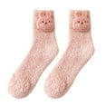 thumbnail image 1 of DQRPSEETB Mid-Length Socks Pair Comfortable of Print Cotton Animal Socks Socks 1 Women Lady Casual Pattern Socks Comfortable Socks Pink, 1 of 6