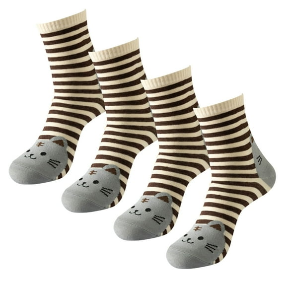 DQRPSEETB Mid-Length Socks Winter Socks for Women Wool Socks Thermal Warm Hiking Socks Cozy Crew Soft Socks 2 Pairs Comfortable Socks Orange