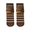 thumbnail image 1 of DQRPSEETB Mid-Length Socks Women Striped Socks Mid Tube Autumn and Qinter All Long Tube Pure Cotton Pile Socks Comfortable Socks Multi-color, 1 of 2