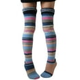 thumbnail image 1 of DQRPSEETB Stockings Stockings Cotton Ladies High Women Warm Socks The Girls Warm Thigh Over Knee Long Christmas Knit Socks Thigh High Socks,Long Socks Pink, 1 of 8