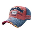 thumbnail image 1 of DQRPSEETB Sun Baseball Cap Men Women's Unisex Vintage Baseball Cap Denim Distressed Trucker Hat Athletic Hat, 1 of 2
