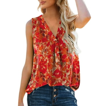DQRPSEETB Tank Top for Women Cotton Womens Tops Elegant Color Block Patchwork Camiso Summer Backless V Neck Shirts Summer Outfits for Women