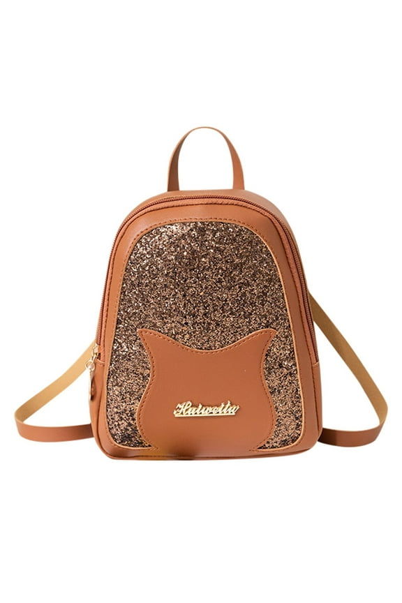 Travel Bag Fashion Lady Shoulders Small Backpack Letter Purse Mobile Phone Messenger Bag Tech Backpack