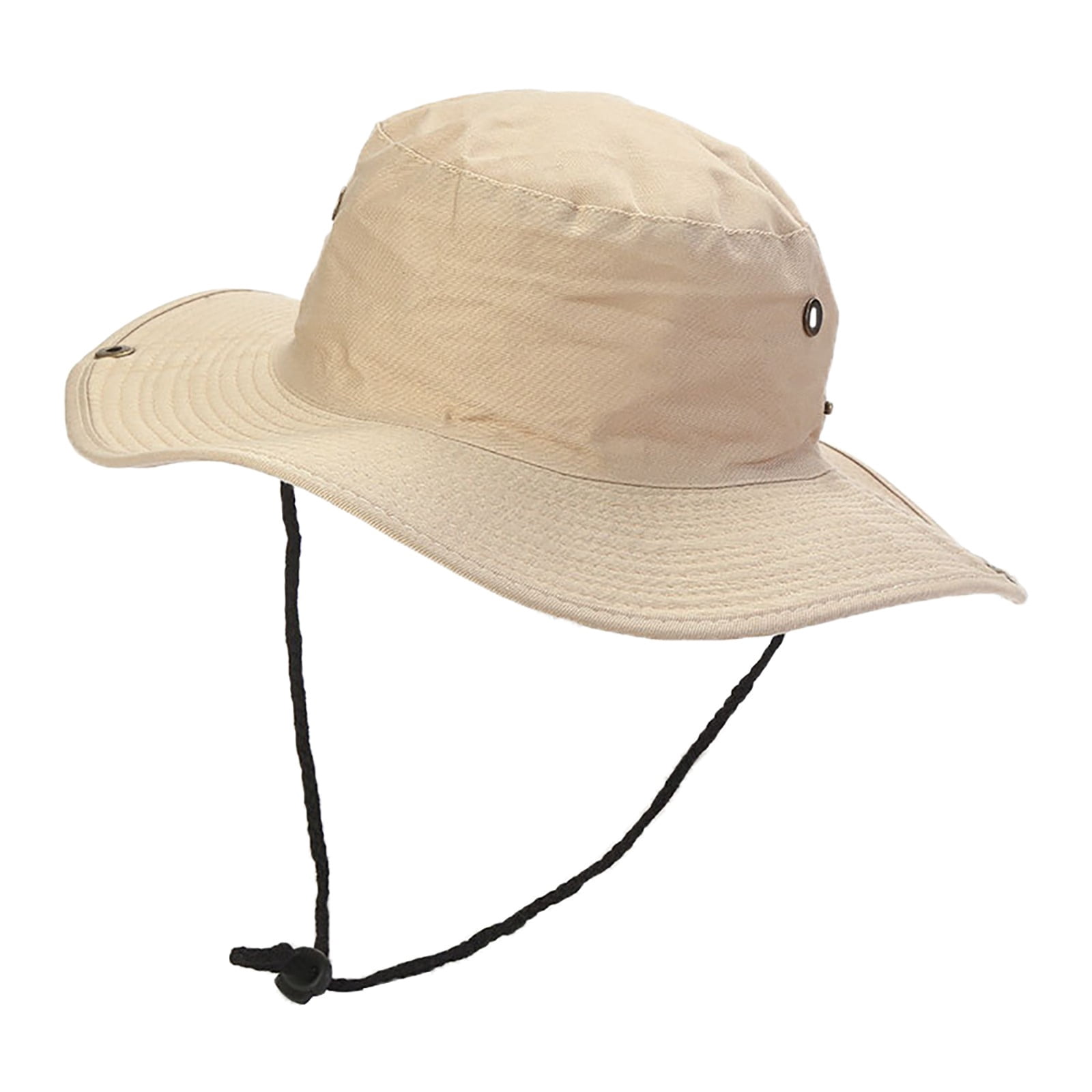 Hats String Across DQRPSEETB Wide Brim Hiking Fishing Bucket Hats Cotton Sun for Men Women ...