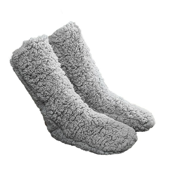 DQRPSEETB Winter Socks 2023 Women Thick Super Warm for Winter Home Fuzzy Socks Super Soft Comfort of Coral Slipper Socks White Socks Women Ankle,White Crew Socks Dark Gray