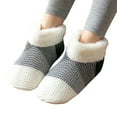 thumbnail image 1 of DQRPSEETB Winter Women Socks Christmas Socks Cozy Fuzzy Lined Warm Socks with Silicone Grippers Sock for Girls, 1 of 4