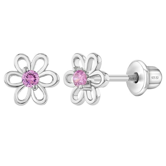 DQRPSEETB Womens Jewelry Trendy P Ink Knot Flower Earrings Women's Stud Earrings Piercing Jewelry for Party