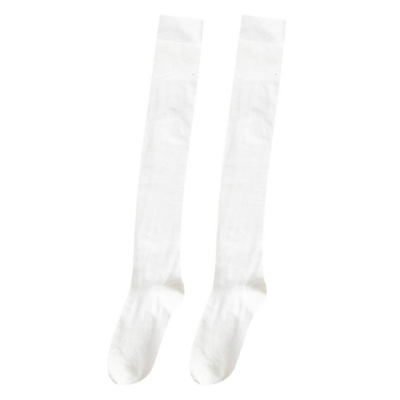 DQRPSEETB Womens Long Socks Pure Color Socks Heap Heap Socks Black Socks for Women,White Socks White