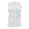 thumbnail image 1 of DQRPSEETB Womens Summer Tank Tops Womens Lace V Neck Tunic Tank Tops Casual Sleeveless Shirt Blouse Sleeveless Tops for Women, 1 of 6