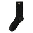 thumbnail image 1 of DQRPSEETB Work Socks Cartoon Women Midtube New Summer Cotton Japanese Cute Little Animal Pattern All Matching Casual Fashionable Socks Black, 1 of 5