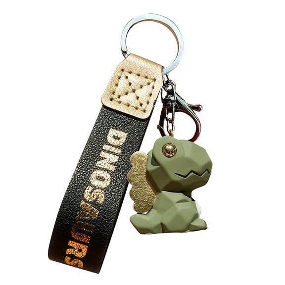 DQRPSEETB Wristlet Keychain Resin Spinosaurus Dinosaur Key Chain Pendant Couple Personality Car Key Chain Car Bag Ornaments