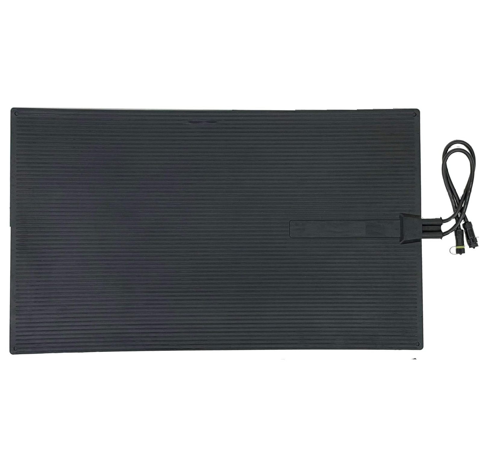 Black Heated Rubber Snow and Ice Melting Mat