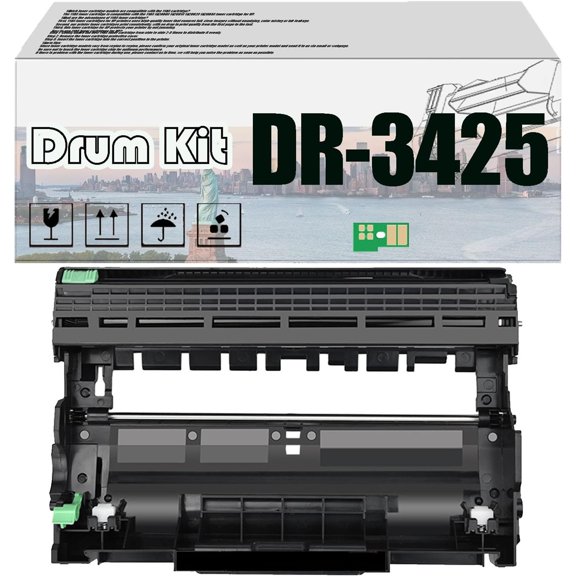 DR-3425 DR3425 Imaging Drum Kit, Compatible for Brother DCP-L5500 L5500DN L6600DW HL-L5000D L5100DN L5100DNT L5200DW L5200DWT L6250DN L6250DWTD L6300DW L6400DW L6400