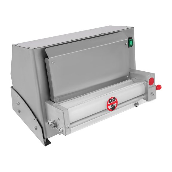 DR-5V 110V 60Hz Automatic Pizza Press Shaping Machine 450W Stainless Steel Pizza Dough Press Making Machine For Making Fondant Cakes Or Pizza
