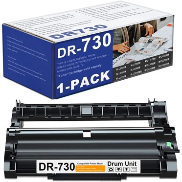 TN760 Toner & DR730 Drum Replacement For Brother MFC-L2710DW HL-L2390DW – 3-Year Warranty
