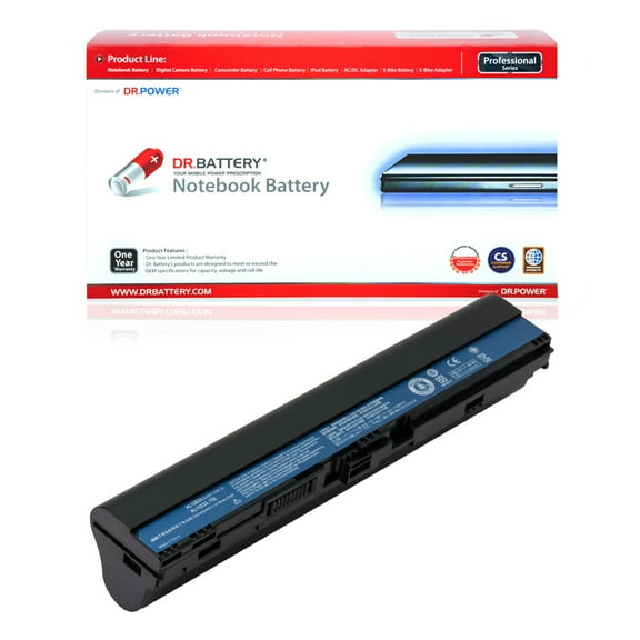 DR. BATTERY - Replacement for Acer TravelMate B113 / AK.004BT.098 / AL12A31 / AL12B31 / AL12B32 / AL12B72 / AL12X32 / KT.00403.004 / KT.00407.002