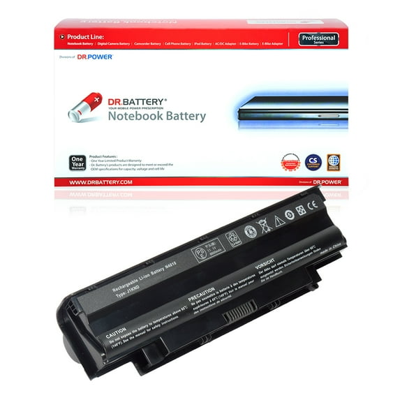 DR. BATTERY - Replacement for Dell Vostro 1440 / 1540 / 1550 / 2420 / 2520 / 3450 / 3550 / 3555 / 3750 / 312-0235 / 312-0239 / 312-0240 / 312-1180 / 312-1197 / 312-1198 / 312-1200 / 312-1201