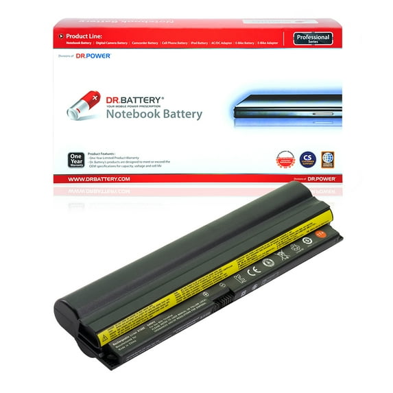 DR. BATTERY - Replacement for Lenovo ThinkPad Edge 11 inch NVZ3BGE / 11 NVY4LFR / 11 NVZ24FR / 11 NVZ3BGE / E10 / 42T4855 / 42T4856 / 42T4889 / 42T4891 / 42T4893 / 42T4894 / 42T4895 / 42T4897